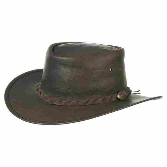 jackaroo leather hat