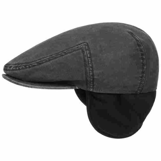 flat cap with ear warmers