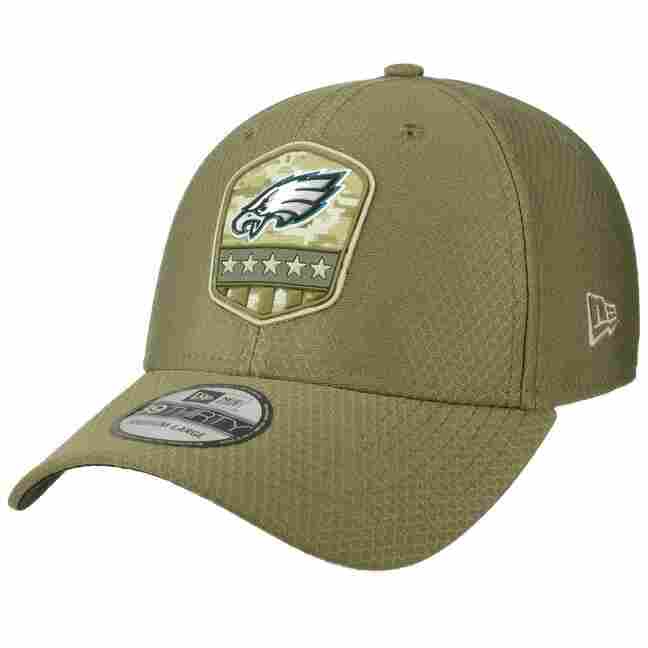 Men's New Era Olive Philadelphia Eagles 2019 Salute to Service