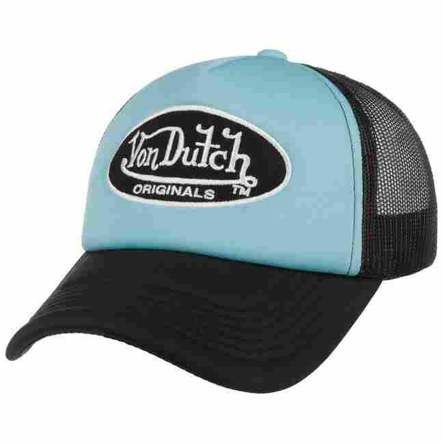 von dutch heart logo patch trucker