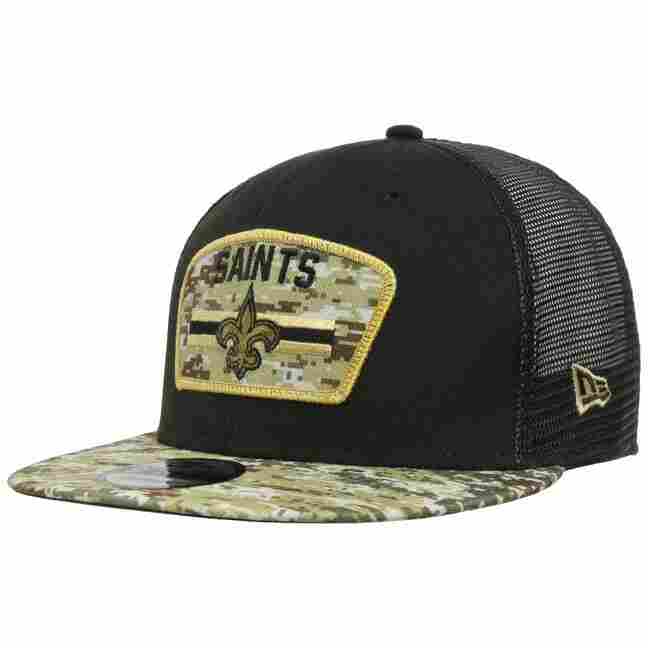 New Orleans Saints New Era Youth Main Trucker 9FIFTY Snapback Hat - Camo