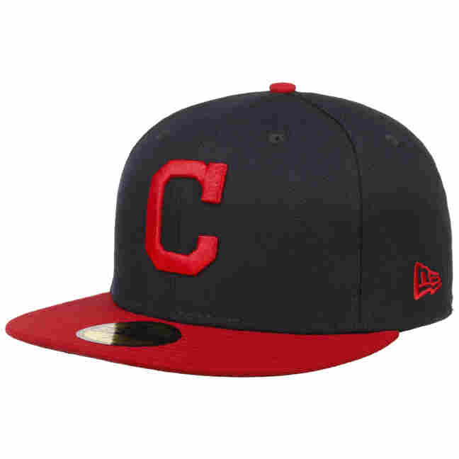 New Era Men's Cleveland Guardians Navy 39Thirty Stretch Fit Hat