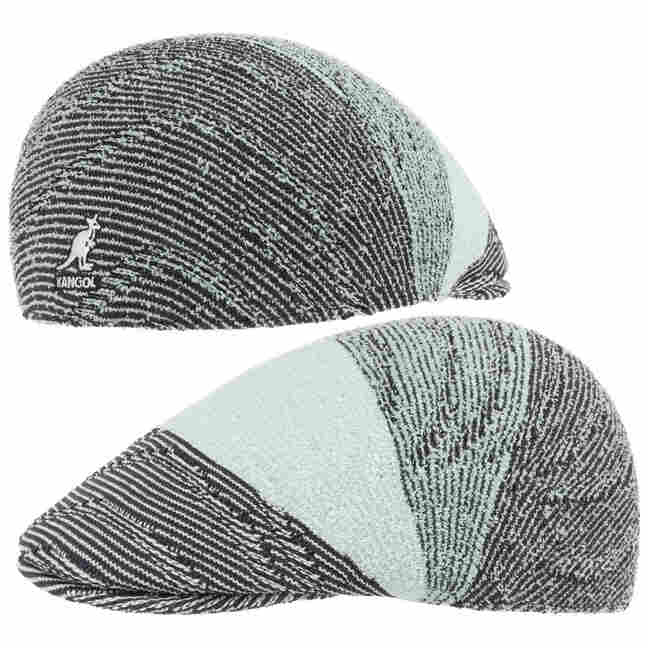 Wavy Stripe 507 Flat Cap by Kangol --> Shop Hats, Beanies & Caps online ▷  Hatshopping