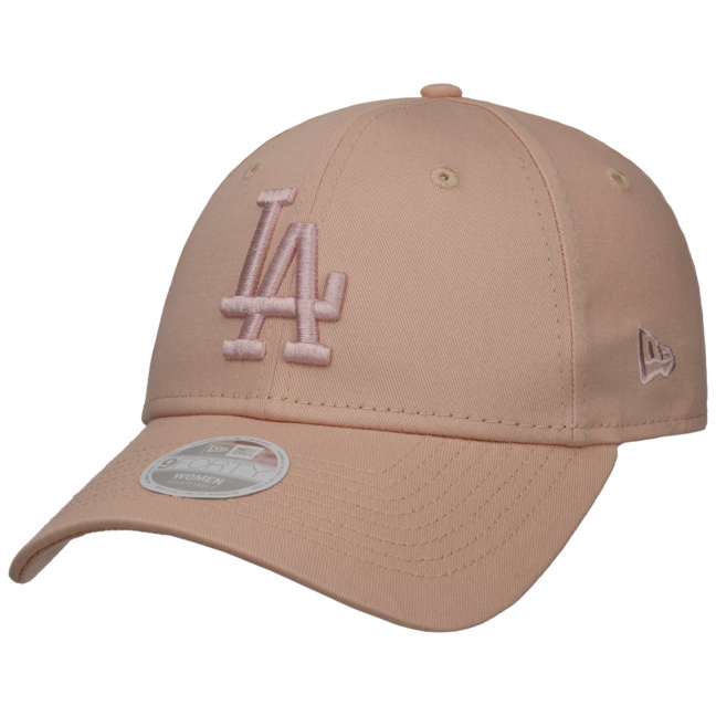 NEW ERA 9FORTY WOMEN MLB LOS ANGELES DODGERS HOUNDSTOOTH PINK CAP