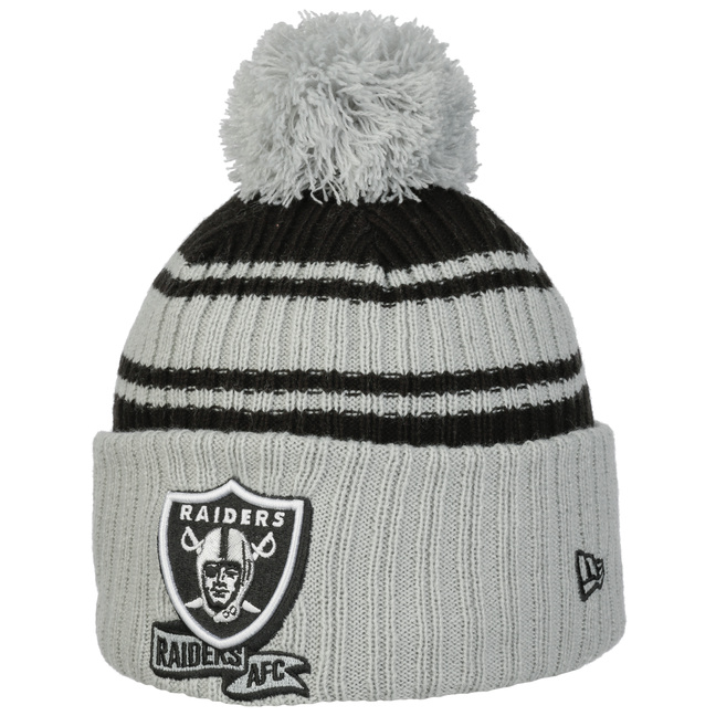 NFL 22 Ink Knit Raiders Beanie Hat by New Era - 37,95 €